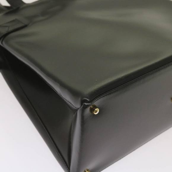 GUCCI Hand Bag Leather 2way Black 000 2046 0562 Auth am5882 - Picture 16 of 16